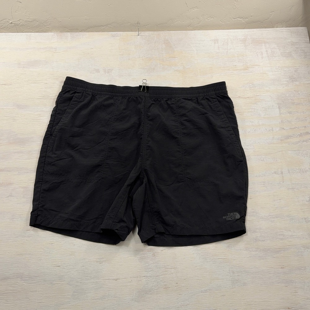 The North Face Shorts Nylon FlashDry XXL 7 Inch Inseam Black Mens